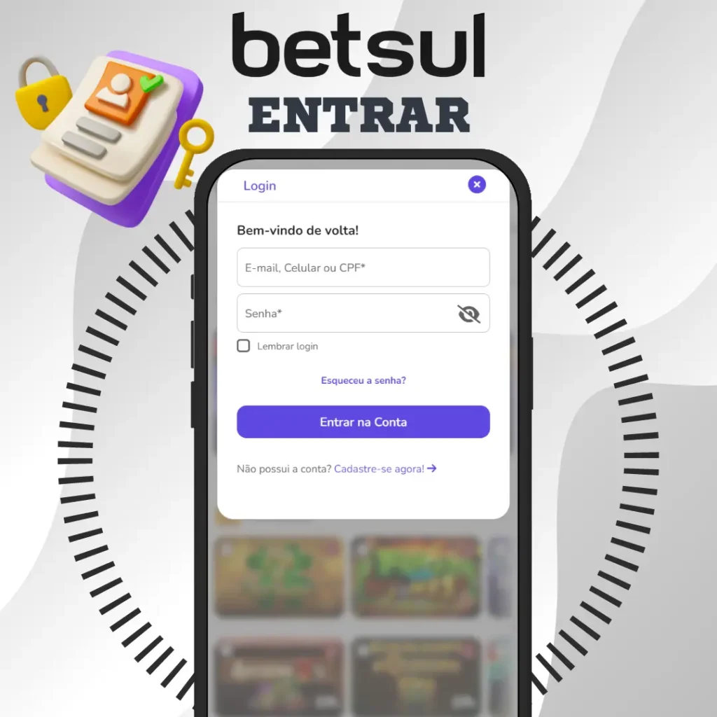 Passo a passo para entrar na conta Betsul